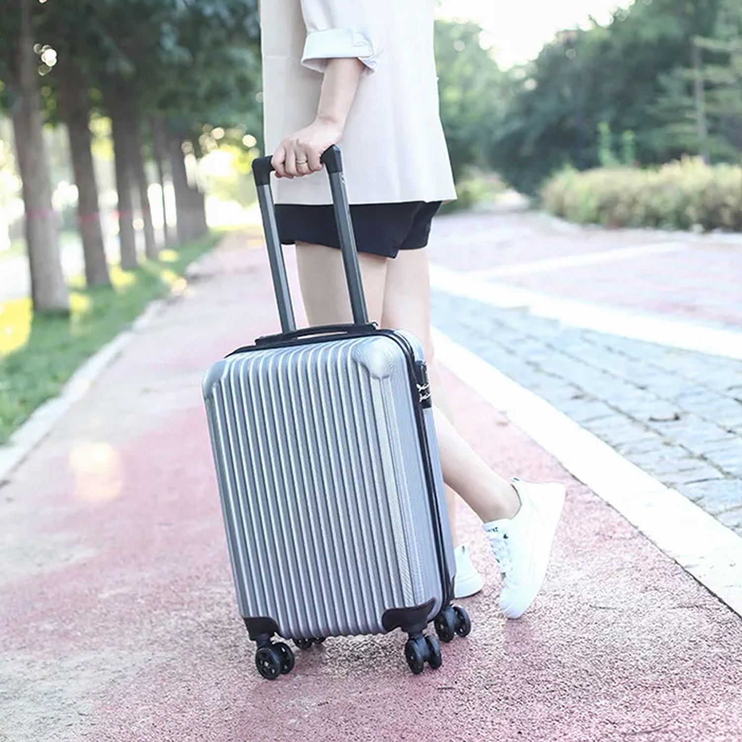 1105 Trolley Bag Big and Small Suitcase Bag For Men & Women Use Bag ( Set Of 2 ) DeoDap 1105 Trolley Bag Big and Small Suitcase Bag For Men & Women Use Bag ( Set Of 2 ) DeoDap